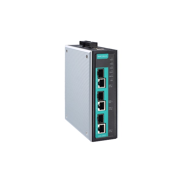 Indust. Gigabit Secure Router, 2Wan/Dmz, Firewall/Nat, 25Vpn, Edr-G903-T